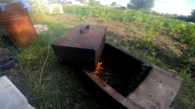 Коптим сало на разной щепе смотреть онлайн