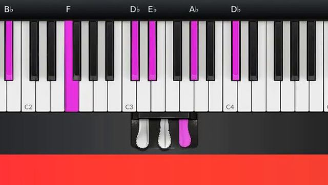 sweet Piano Movement in the key of F#(sharp)... smooth chords смотреть онлайн