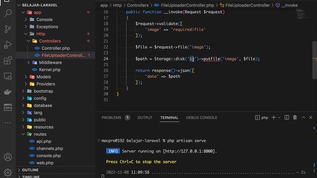 Laravel 9 : Upload ke S3 (Simple Storage Service) смотреть онлайн