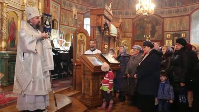 Лазарева Суббота Проповедь епископа Паисия (Юркова) смотреть онлайн