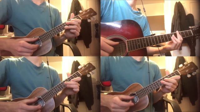 Undertale- Snowdin Town Ukulele Cover (plus Guitar) смотреть онлайн