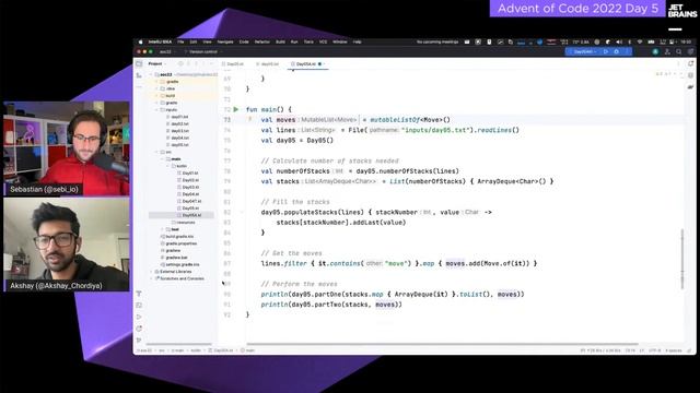 Advent of Code 2022 Day 5 | Kotlin смотреть онлайн