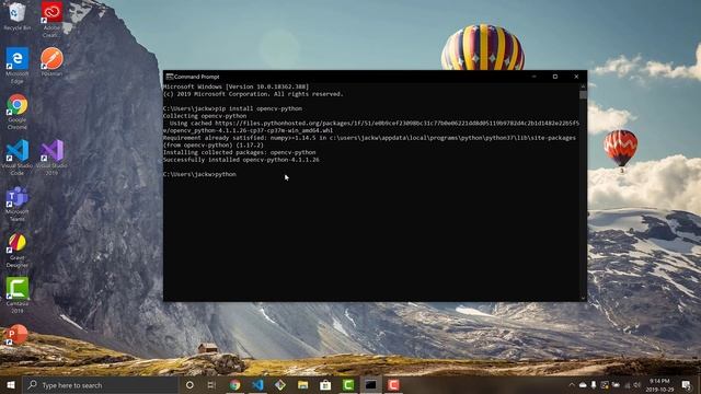 How to Install OpenCV on Windows | OpenCV Python Tutorial | Setting up Computer Vision смотреть онлайн