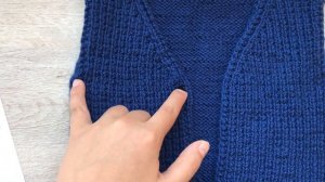 Мастер класс Детский кардиган спицам / Кардиган с V-образной горловиной / экспресс мк