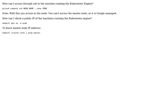 DevOps & SysAdmins: How ssh Kubernetes engine instances and check public IPs of Kubernetes engine? смотреть онлайн