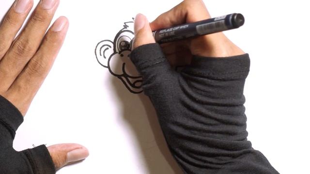Cara Menggambar Monyet Lucu | как рисовать обезьян для начинающих смотреть онлайн