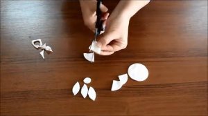 Мастер-класс / Поделка из бумаги / Простая поделка / Первоцветы / Подснежники / Цветы