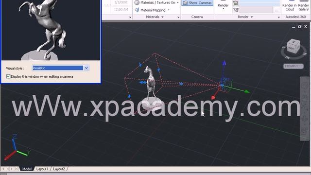 156 Camera in AutoCAD 2013 смотреть онлайн