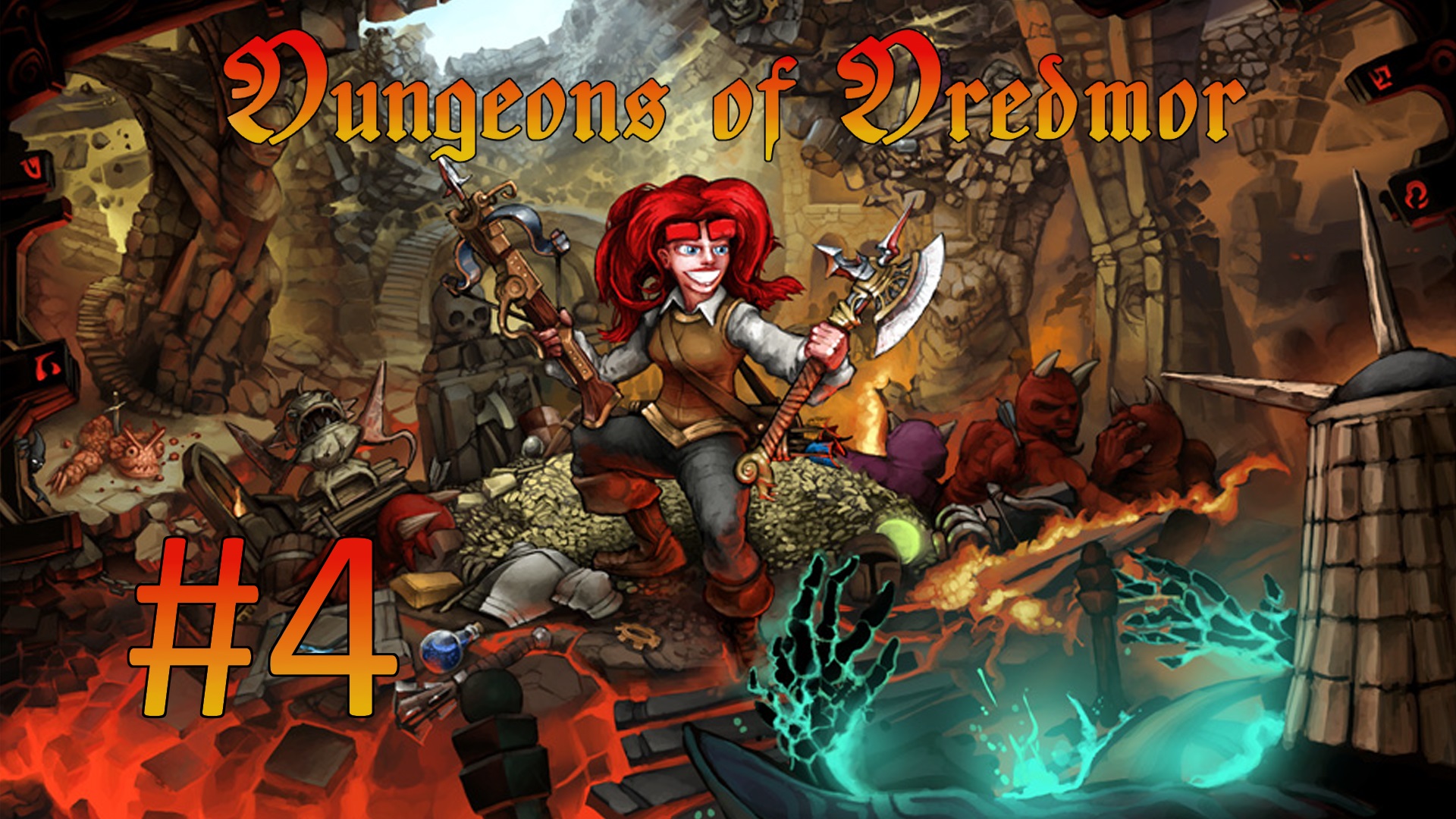 Играем в Dungeons of Dredmor - Часть 1-4