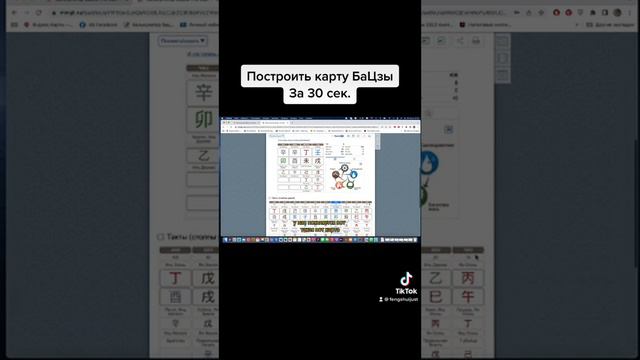Как построить Натальную карту БаЦзы за 30 сек. #бацзы #натальнаякарта #калькуляторбацзы смотреть онлайн