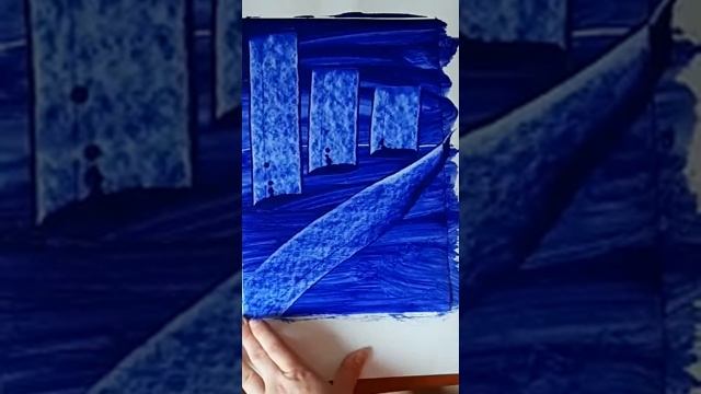 Лихачёва О В Рисование Ночной пейзаж дети 5 7 смотреть онлайн