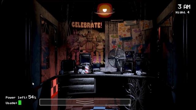 Five Nights at Freddy's - Night 4 - Walkthrough Gameplay Part 4 (No Commentary) (FNAF Horror Game) смотреть онлайн