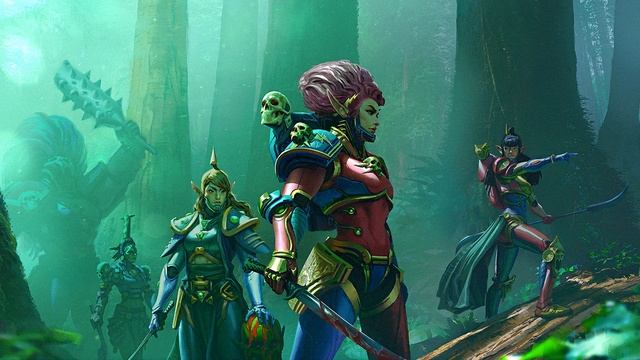 The Enchanted Forest | Exodite Eldar Ambient Music смотреть онлайн