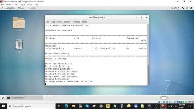 Failed to load selinux policy freezing centos 7 | rhel 7 |REDHAT | LINUX | virtualbox смотреть онлайн
