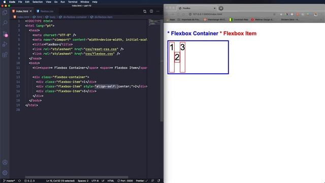 CSS3 - FLEXBOX (FLEXBOX-ITEM) #10: align-self смотреть онлайн
