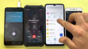 Xiaomi Redmi 9C NFC Vs OUVITEL WP5 Pro & Honor 6A Vs BQ Velvet / Incoming Call & Outgoing Call