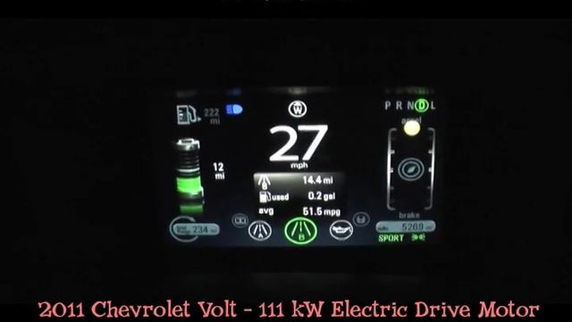 2011 Chevrolet Volt 0-60 MPH смотреть онлайн