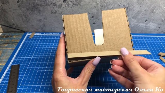 Салфетница из картона своими руками смотреть онлайн
