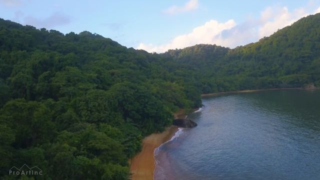 Bird's Eye View of Madagascar Island - 4K Ambient Drone Film with Calming Music смотреть онлайн