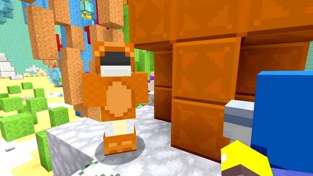 FINDING NEMO AND DORY IN MINECRAFT! | Nintendo Fun House | Minecraft Switch [323] смотреть онлайн