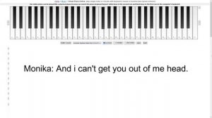 Piano DDLC  - Just Monika