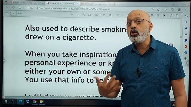 Phrasal Verbs with DRAW and DROP | T S Sudhir | CUET | SSC CGL | Banking | ICSE 10 | ISC 12 смотреть онлайн