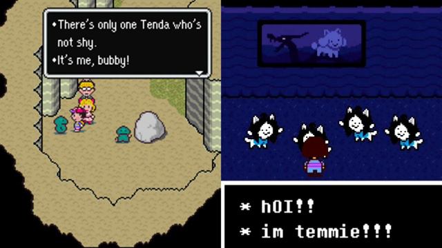 Mashup - EB Tenda Village + UT Temmie Village смотреть онлайн