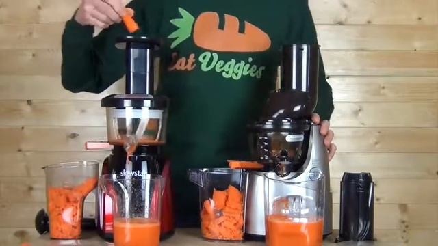 Comparison Kuvings Whole Slow Juicer B6000S & Slowstar SW-2000.mp4 смотреть онлайн