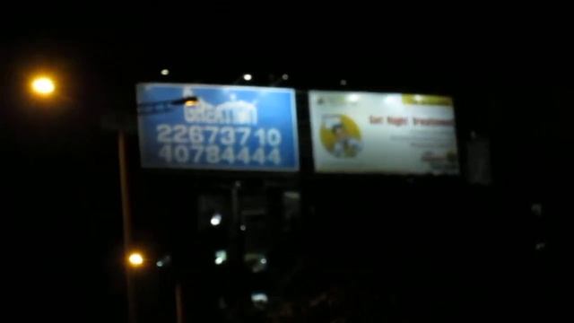 My new cam:- Canon IXUS 220 HS night video of Western Express Highway смотреть онлайн