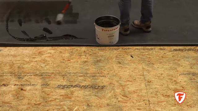 Применения связывающего адгезива BA-2012 для соединения ЭПДМ мембраны Firestone смотреть онлайн