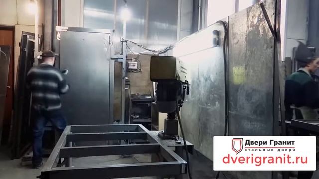 Производство стальных дверей Гранит - входные двери производства РФ смотреть онлайн