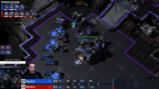 Cloaked BANSHEES vs Dark Templar!? (SpeCial vs MaxPax) | StarCraft 2 SC2 Professional Game Pro Matc смотреть онлайн