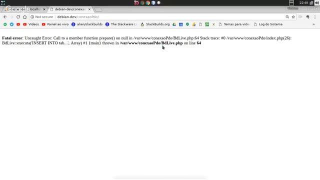 Conexão FÁCIL com Banco de Dados (MySql+Php+PDO) AO VIVO смотреть онлайн
