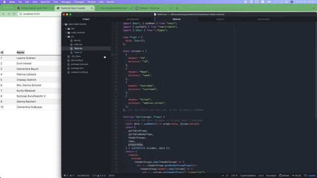 Populate a Table from an API using React-Table | Explained 2022 ? смотреть онлайн