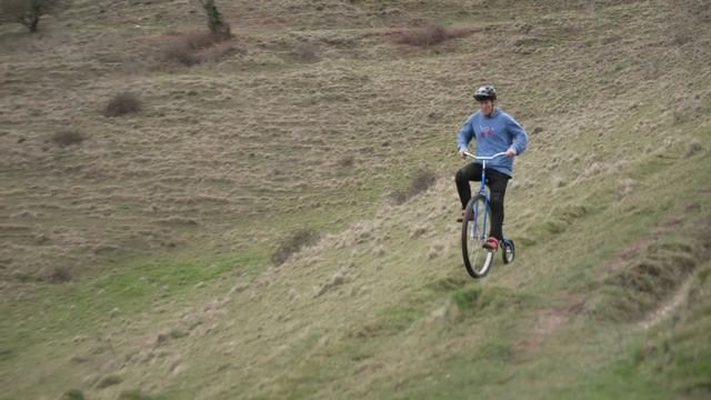 EXTREME PENNY FARTHING - RETRO MTB FREERIDE! смотреть онлайн
