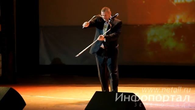 Богатырь Александр Муромский на церемонии открытия фестиваля «Отражение» в Зеленограде смотреть онлайн