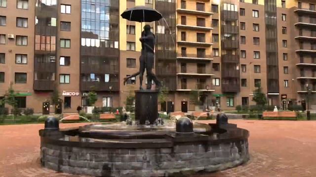 Кудрово. Каштановая аллея. Фонтан смотреть онлайн