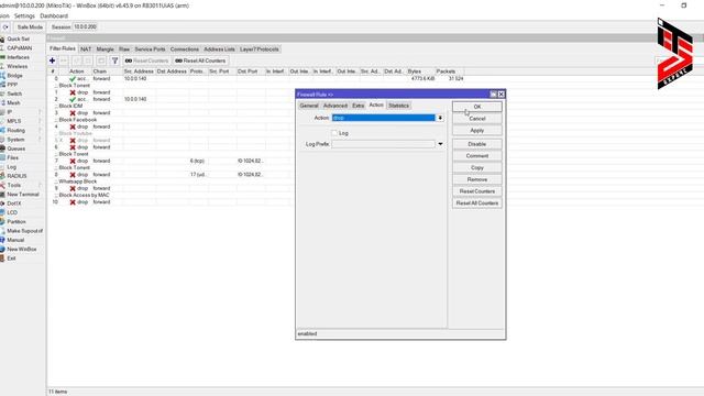 Block Internet Access by MAC/ IP Address in Mikrotik Router | #mikrotik Block Internet Access смотреть онлайн