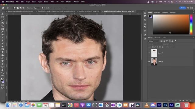 Easily Fix Male Pattern Baldness Using Photoshop CC смотреть онлайн