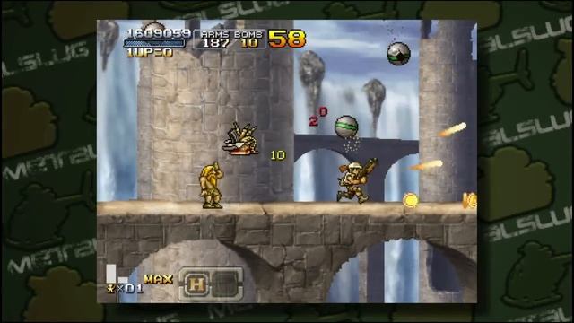 Metal Slug XX (2010 / PSP) - Complete 1P Playthrough [Normal] смотреть онлайн