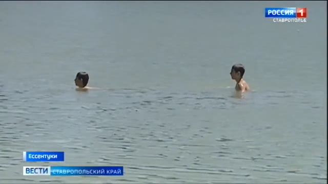 В Ессентуках любителей поплавать на озере не останавливает запрет смотреть онлайн