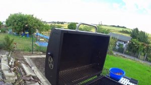 Копчение рыбы в угольном гриле.. Очень вкусный лещ..#горячее копчениекоптильнягорячего