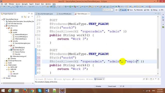Securing Restful Web Services with Hibernate смотреть онлайн