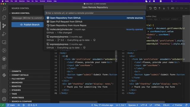 Как пользоваться git и github для разработки смотреть онлайн