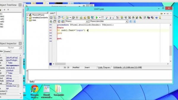 Delphi7. Логин  и пароль в делфи