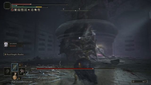 Elden Ring: Ulcerated Tree Spirit Fight! смотреть онлайн