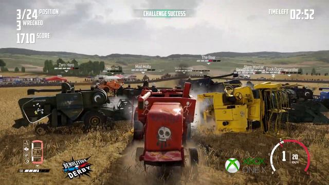 Crazy Harvester Demo Derby - Wreckfest Gameplay смотреть онлайн