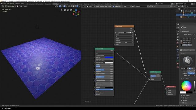 Blender 2.8 Texturing with Layers like Substance Painter смотреть онлайн