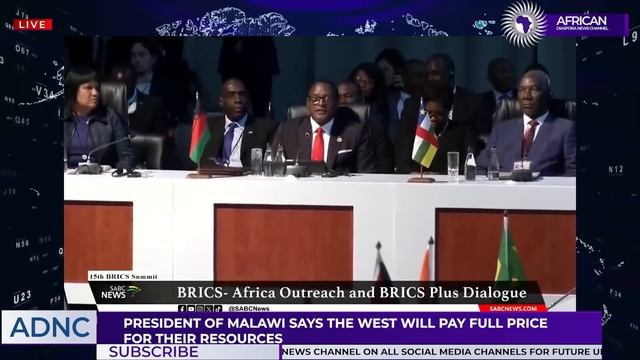 Malawi President Lazarus Chakwera Demands The West Pay Full Price For African Resources смотреть онлайн