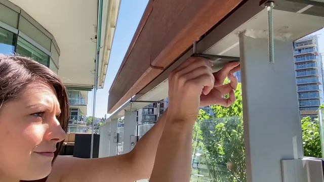 The Balco Bar/Table that attaches to your railing. смотреть онлайн